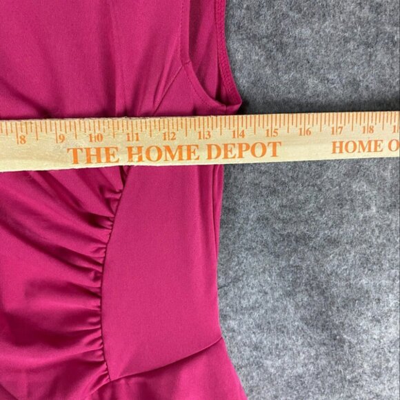 FHQ Collection Dress Small Women's NWT Pink Long Polyester Adults S - Picture 3 of 6